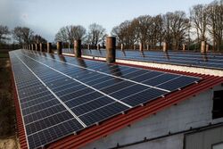 Photovoltaik Anlage auf einem Dach