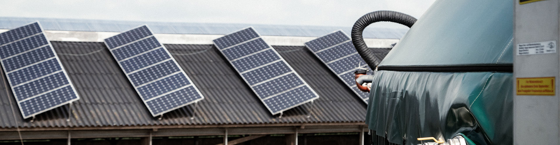 Photovoltaikanlage auf einem Hausdach