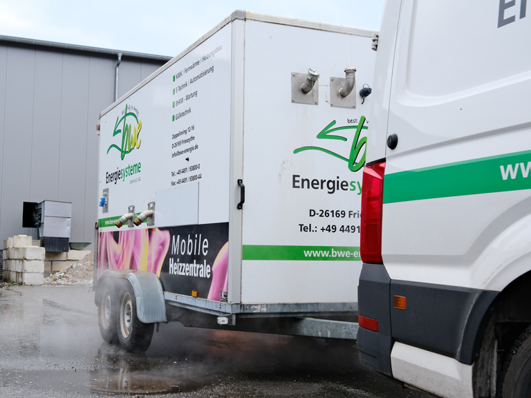 Mobile Heizzentralen