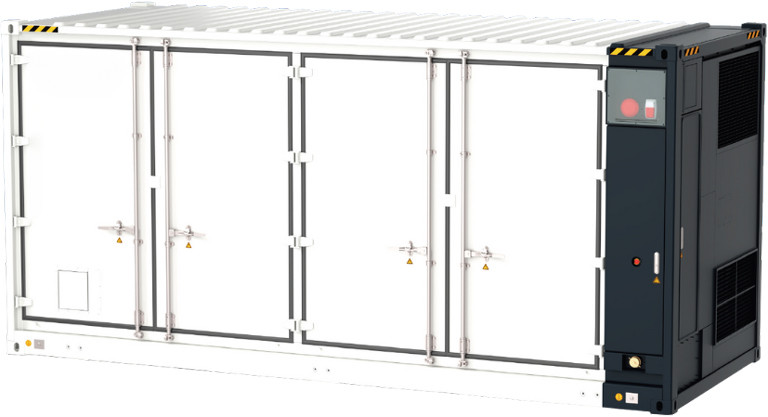 Abbildung eines Batteriegroßspeichers